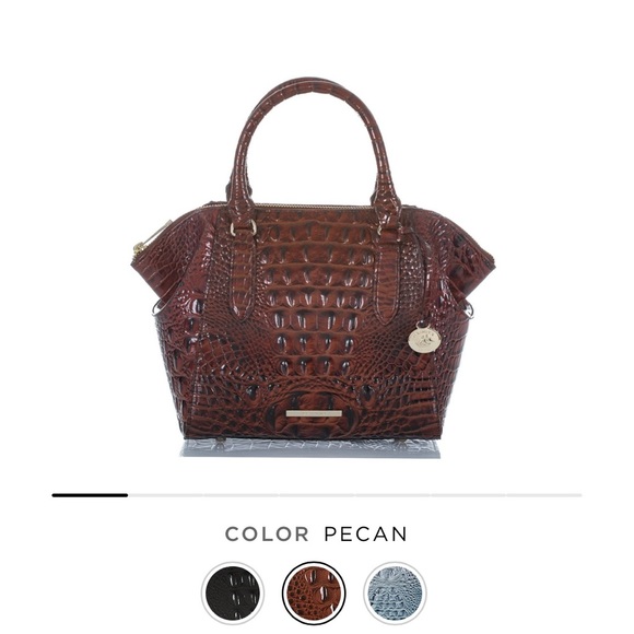 NEW! Brahmin Mini Camila In Pecan Color - Picture 10 of 14
